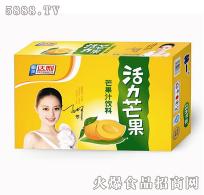 韓一活力芒果汁飲料