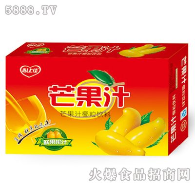 250ml心上佳芒果汁椰粒飲料（紅）箱裝