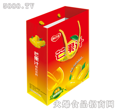 250ml心上佳芒果汁椰粒飲料（紅）手提裝