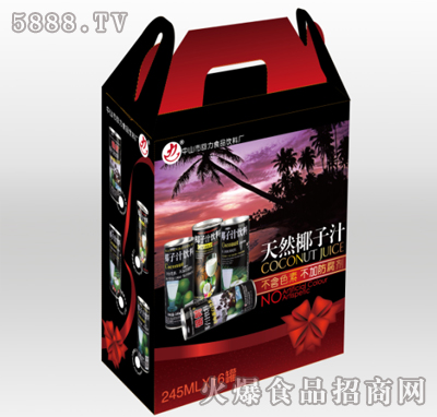 力牌天然椰子汁245mlx16罐