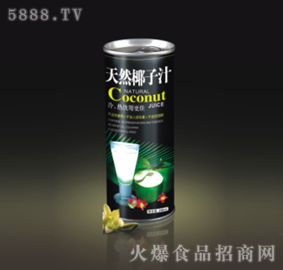 雙喜天然椰子汁罐裝