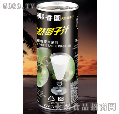 力牌椰香園天然椰子汁