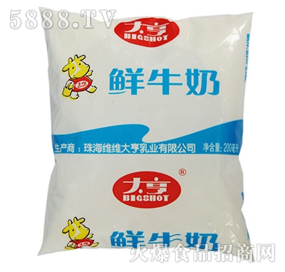 大亨鮮牛奶（袋）