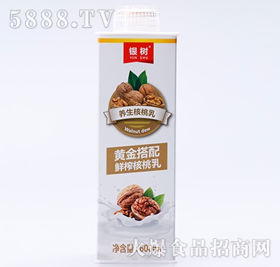 銀樹(shù)養(yǎng)生核桃乳600ml