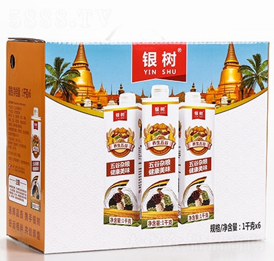 銀樹(shù)養(yǎng)生五谷雜糧飲料1kgx6