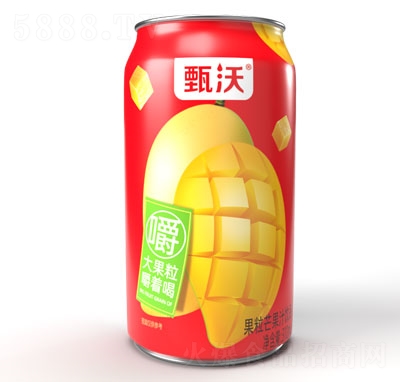 甄沃果粒芒果汁飲品(罐裝)