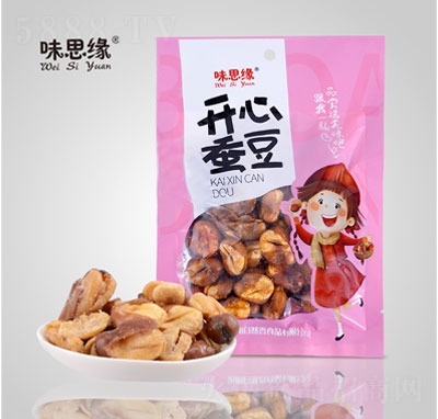 味思緣120克開心蠶豆麻辣味