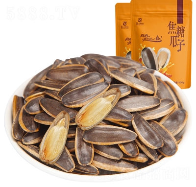 真心瓜子500g袋焦糖葵花籽組合堅果炒貨食品批發(fā)
