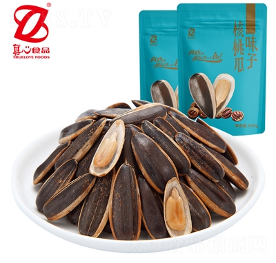 真心瓜子500g袋核桃味葵花籽組合堅果炒貨食品批發(fā)