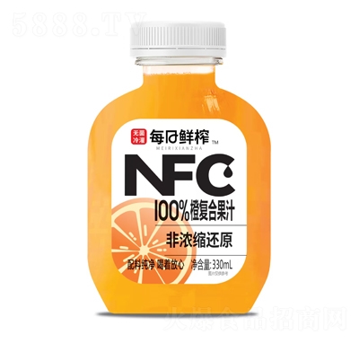 ����ÿ���rեNFC100%�ȏ�(f��)�Ϲ�֭330ML