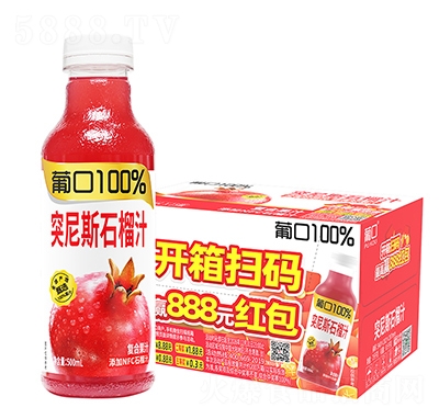 �Ͽ�100%ͻ��˹ʯ��֭���500ml